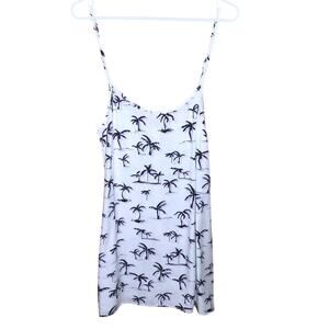 American Apparel Palm Tree Sleeveless Sun Dress New L